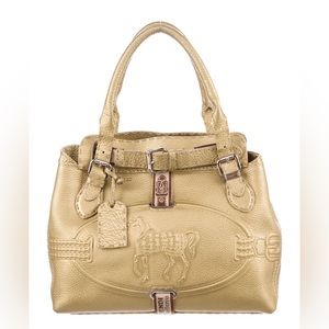 Authentic Fendi Bag- Villa Borghese Gold